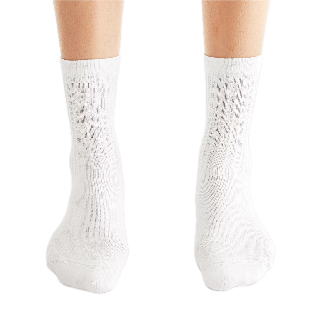 Lot de 3 paires de chaussettes à logo blanches