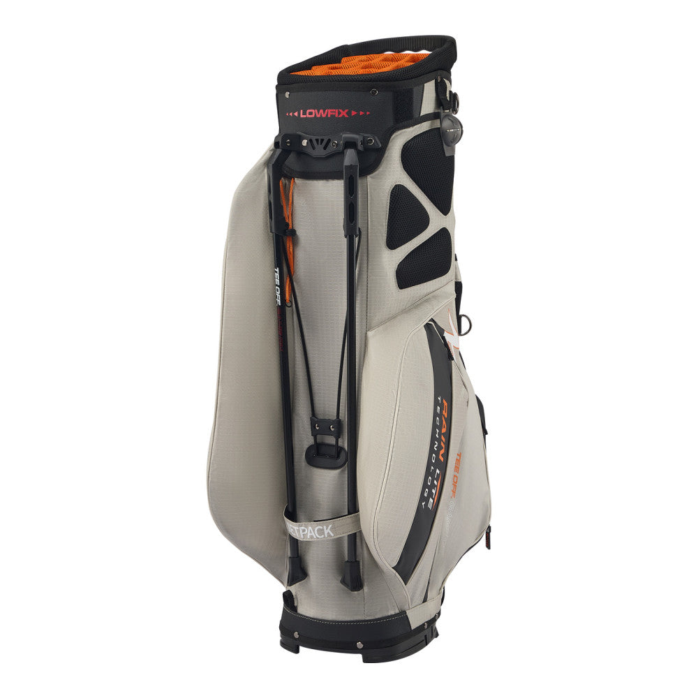 Jetpack 14 Way Water-Resistant Stand Bag Silver/Black/Orange