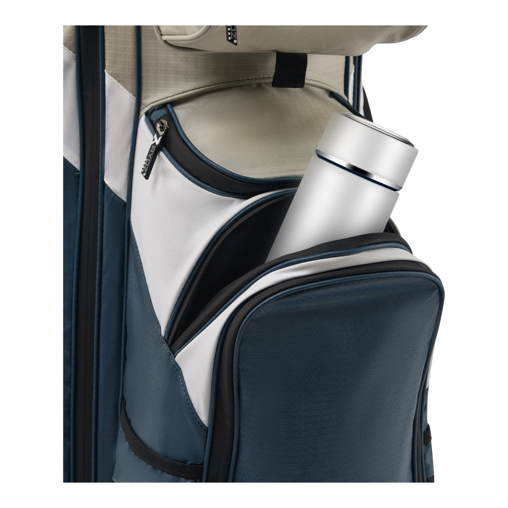 Big Rick Water Resistant Cartbag Schwarz/Silber/Charcoal