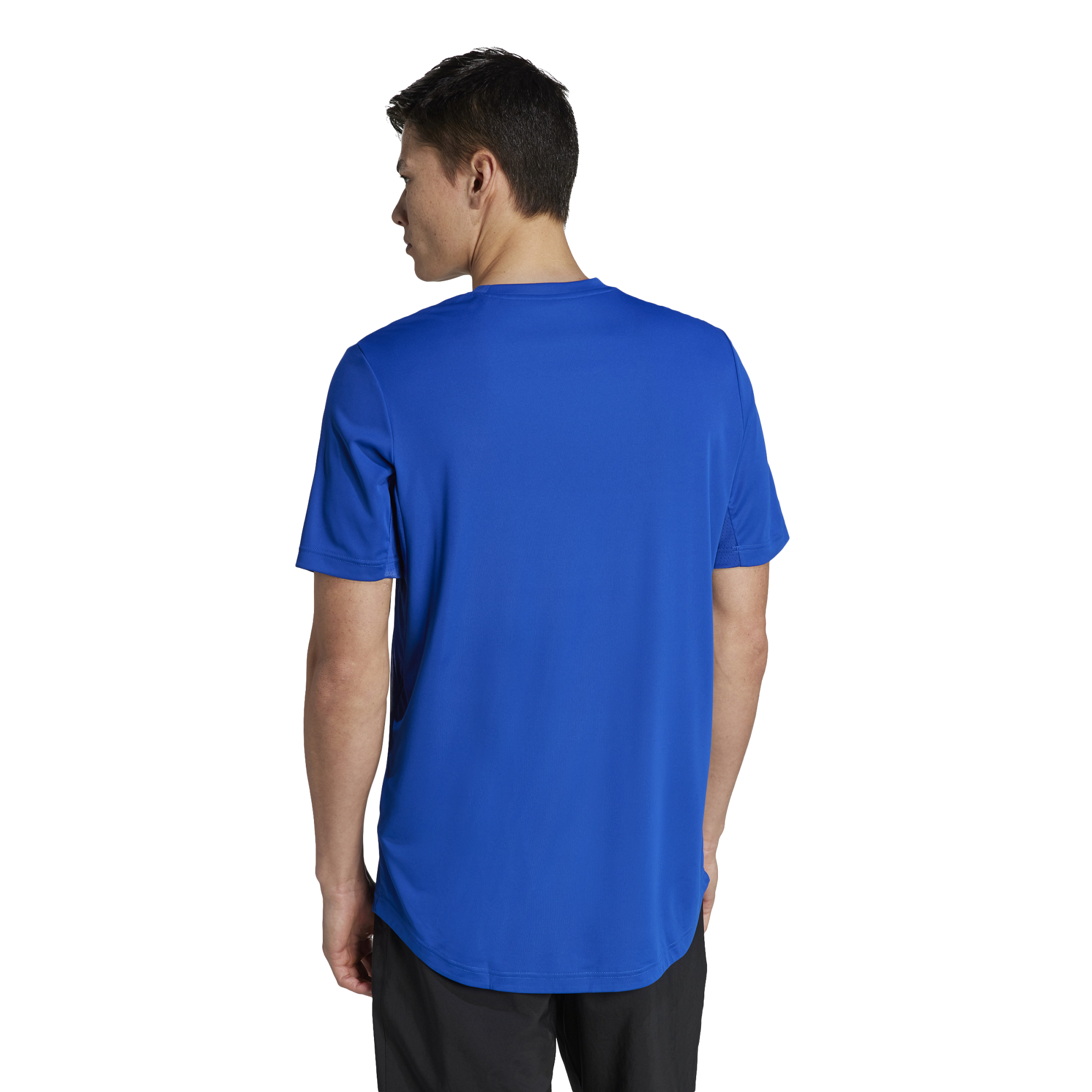 Club 3-Streifen Tennis T-Shirt Royal