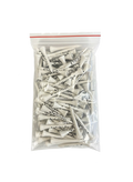 Paquet de 80 tees de golf (70 mm)