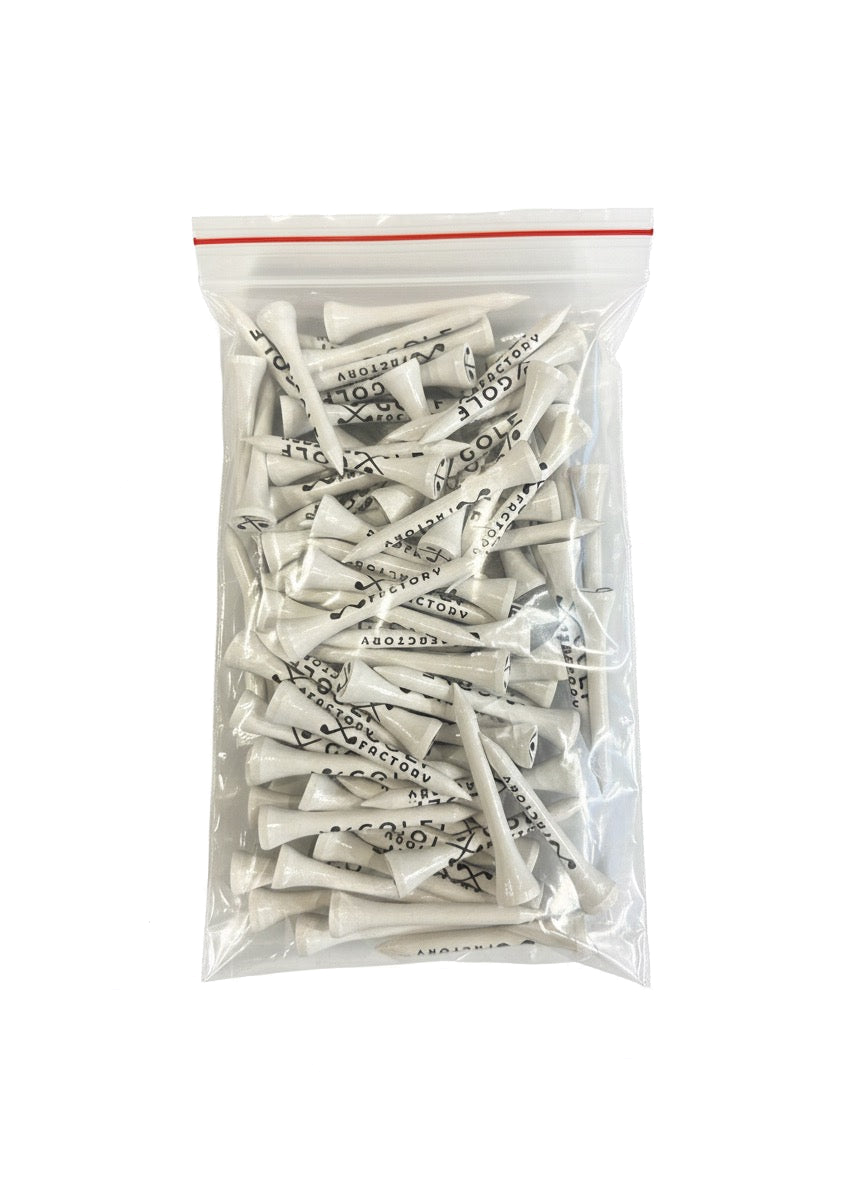 Paquet de 80 tees de golf (70 mm)