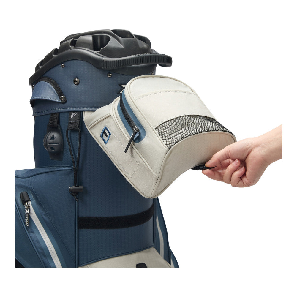 Navigator QO14 Waterproof Cart Bag Navy/Silver