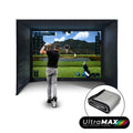 Golfsimulator Enclosure UltraMAX Grau 3,6 x 2,5 x 1,5 m