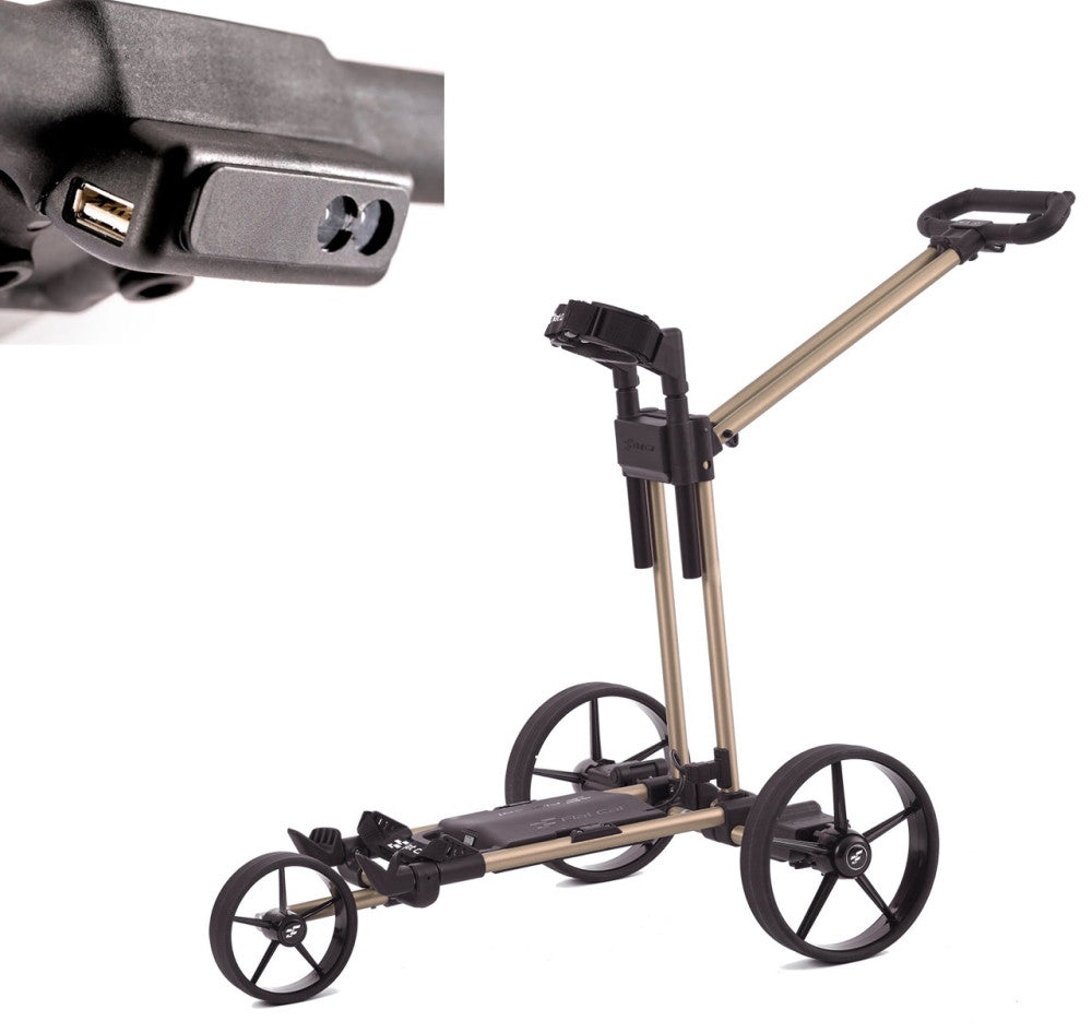 Ahead 3.0 Elektro Trolley mit Fernbedienung Bronze
