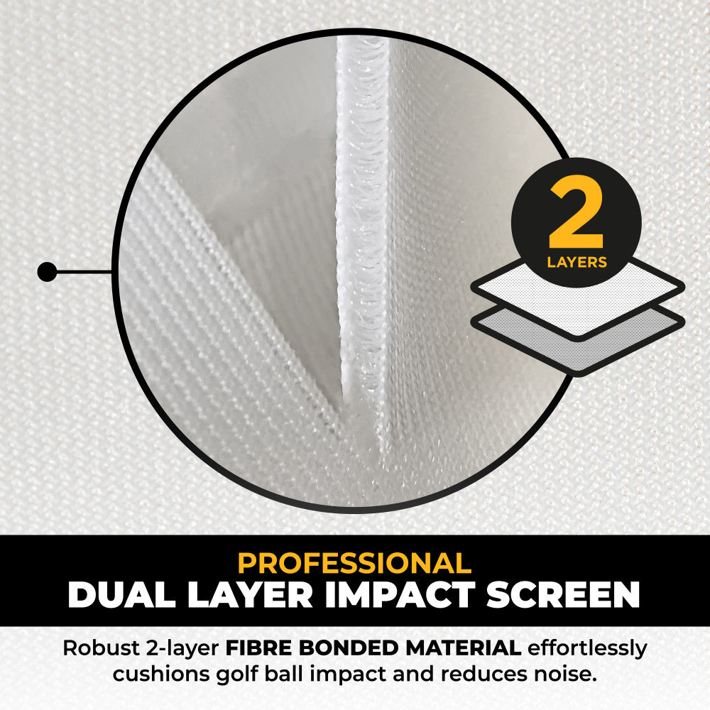 Platinum Impact Screen Simulator-Leinwand 4 x 3 m