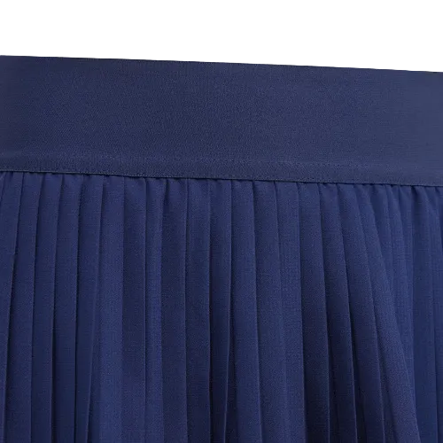 Girls' Club Pleat Skirt Navy