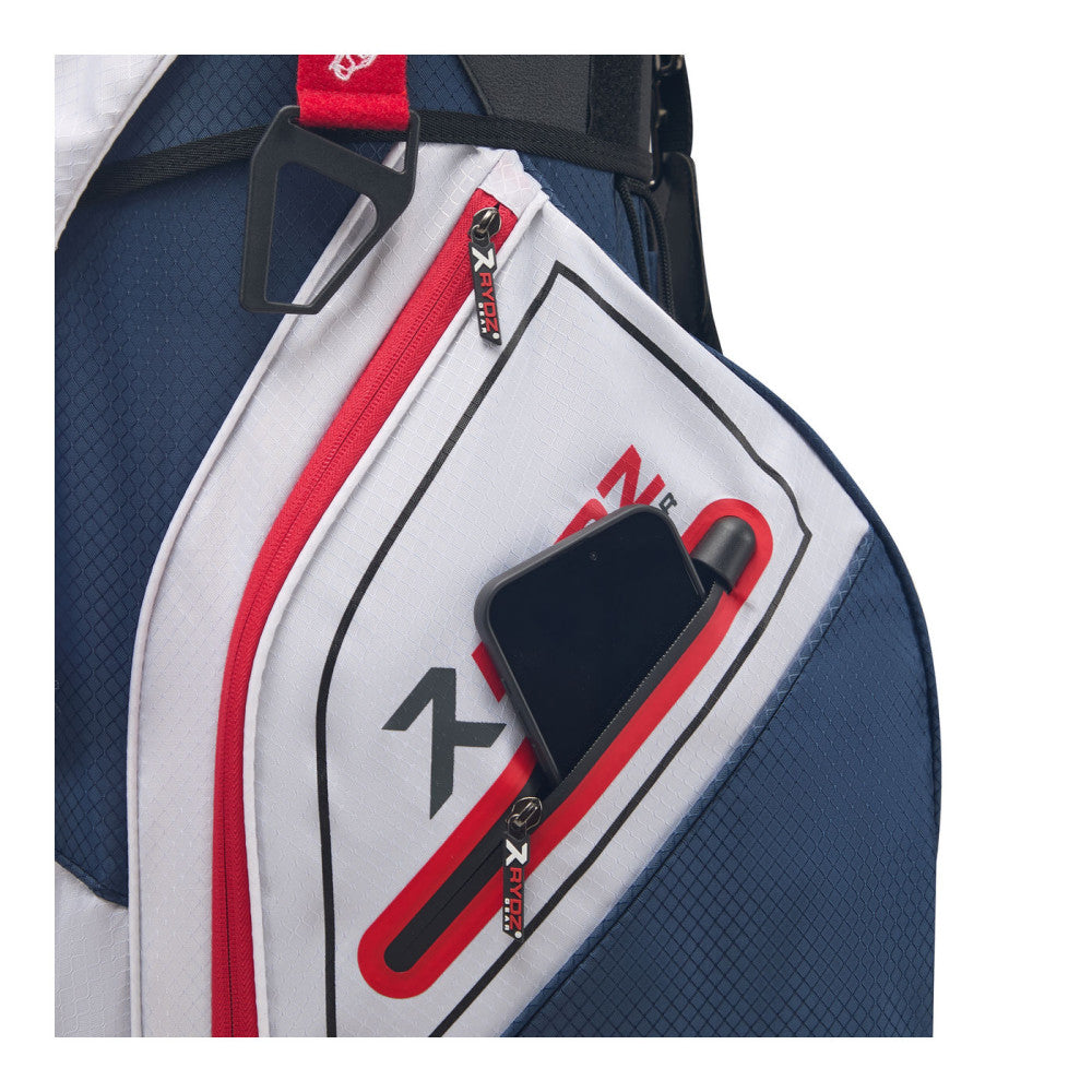 Firestarter Cart Bag Navy/White/Red