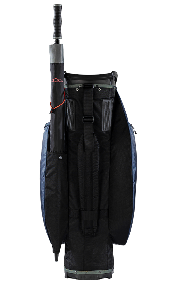 C100 Water-Resistant Cart Bag Black/Olive/Inferno