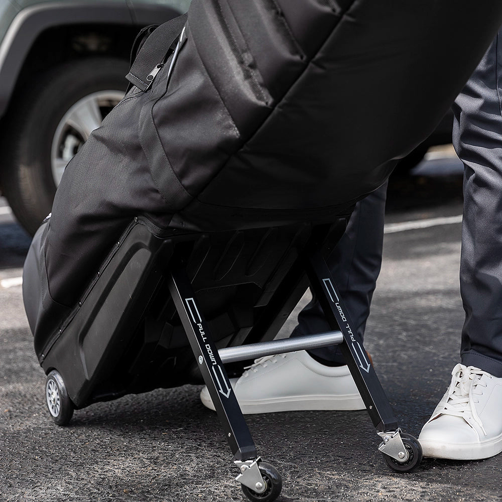 Glider Meridian Reisetasche mit Rollen Schwarz