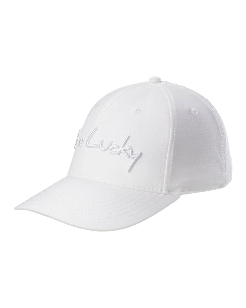 Strap Cap Damen Weiss