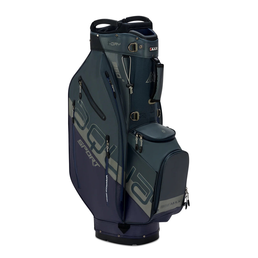 Aqua Sport 360² Cart Bag Steel Blue/Blueberry/Grey