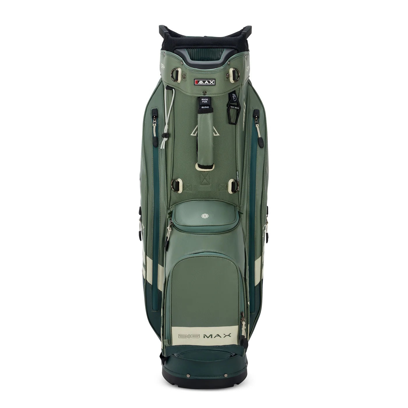 Aqua Sport 360² cart bag Forest Green/Olive/White