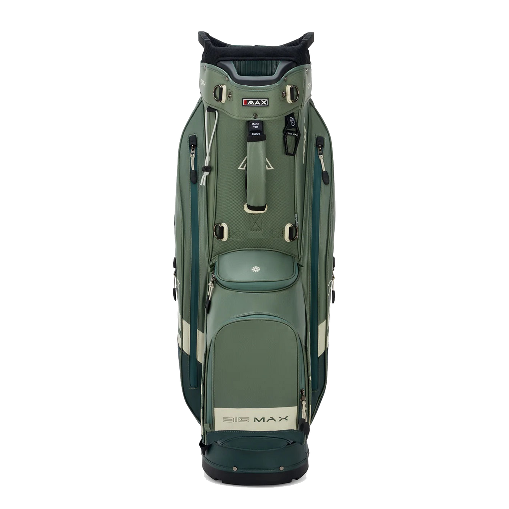 Aqua Sport 360² Cartbag Forest Green/Olive/Weiss