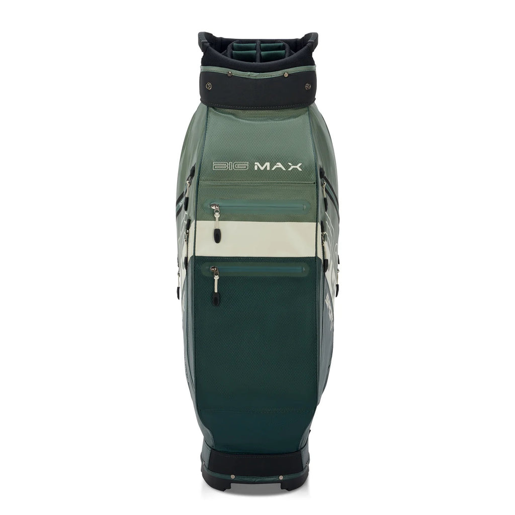 Aqua Sport 360² cart bag Forest Green/Olive/White