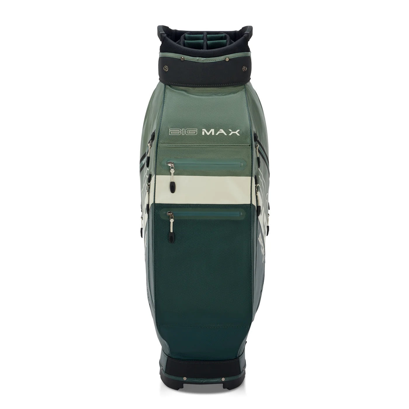 Aqua Sport 360² cart bag Forest Green/Olive/White
