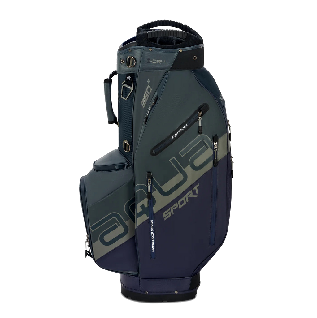Sac chariot Aqua Sport 360² Bleu acier/Myrtille/Gris