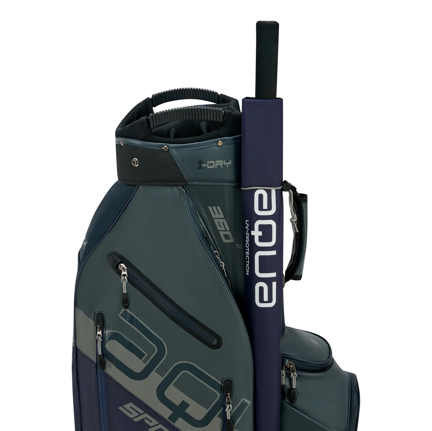 Aqua Sport 360² Cart Bag Steel Blue/Blueberry/Grey