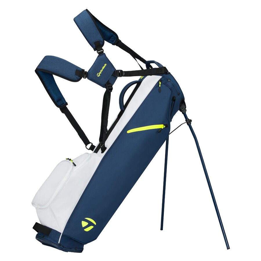 Borsa da trasporto FlexTech con supporto, blu navy/bianco/verde lime