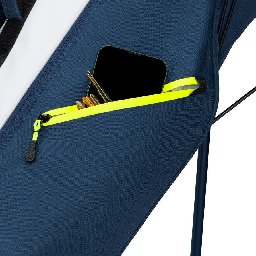 FlexTech Carry Stand Bag Navy/White/Lime