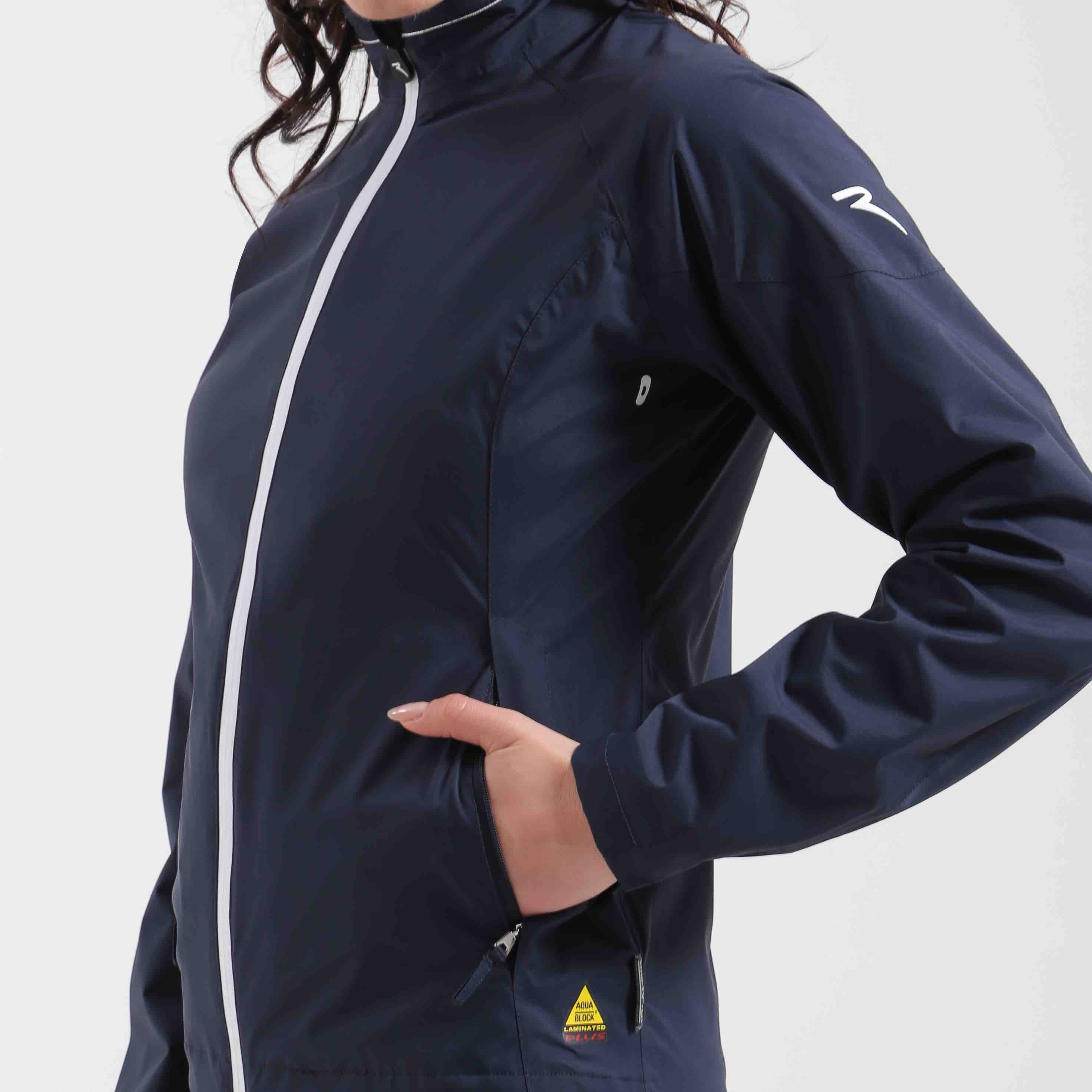 Mastodontic Regenjacke Damen Navy