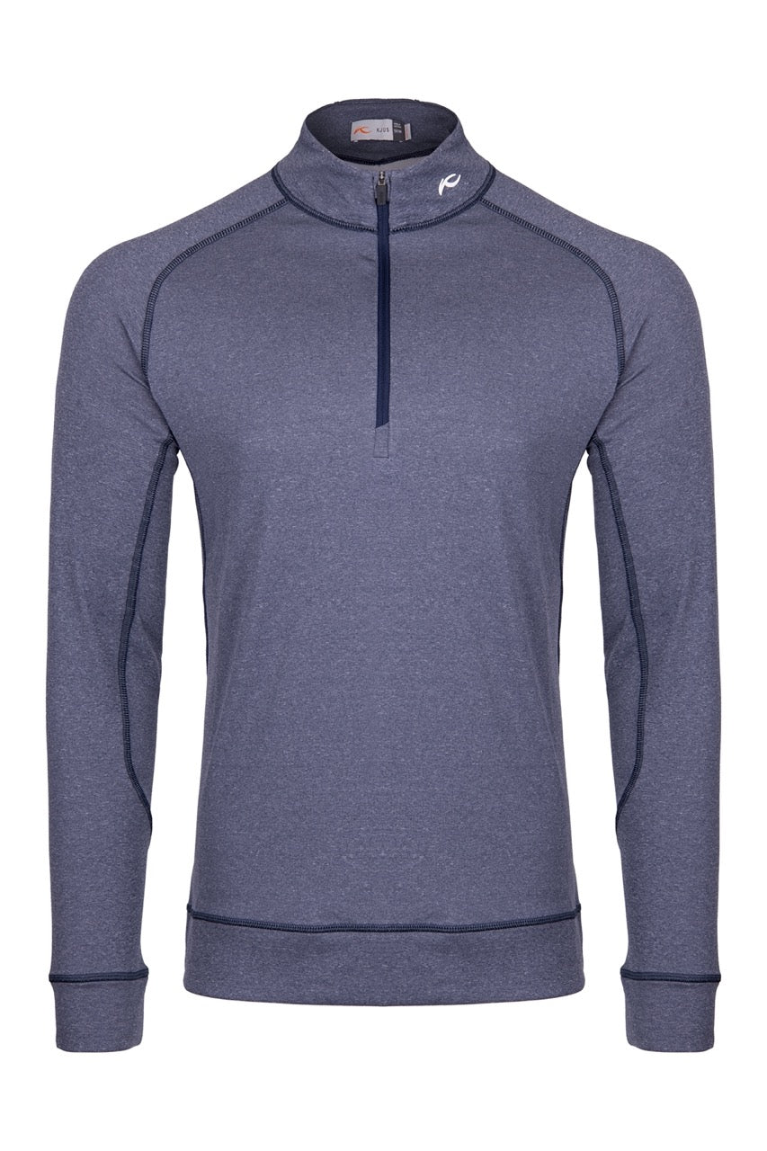 Keano Demi-Zip Bleu Homme