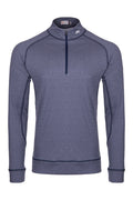 Keano Demi-Zip Bleu Homme