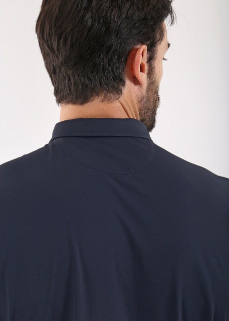 Polo Athos pour homme, bleu marine