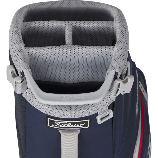 Borsa da gioco Players S4 StaDry Stand Bag blu navy/rosso/bianco