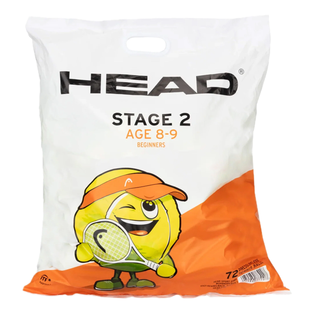 Head TIP orange Polybag 72 Bälle