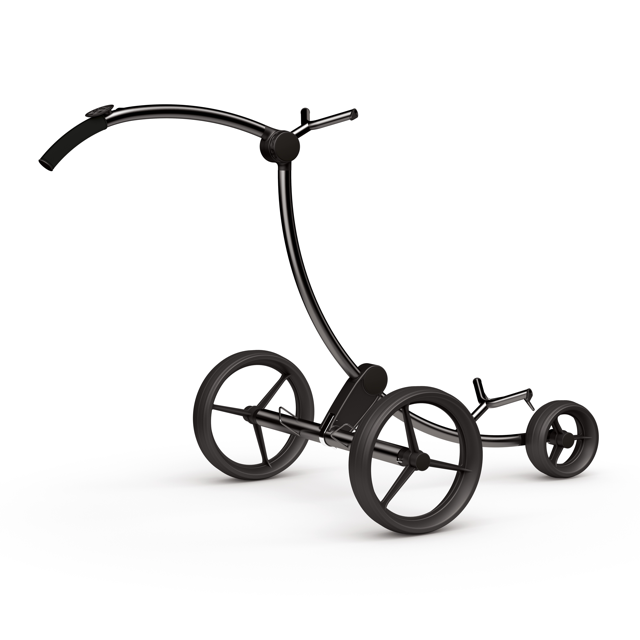 3e Elektro Trolley inkl. Cover und Zubehör Schwarz