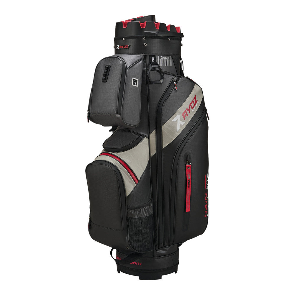 Big Rick Water Resistant Cartbag Schwarz/Silber/Charcoal