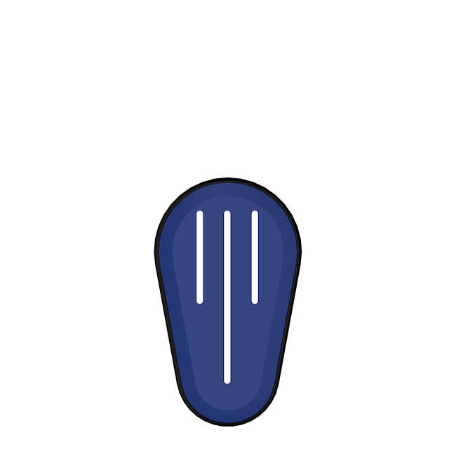 The Alignment Chip Ball Marker Blue