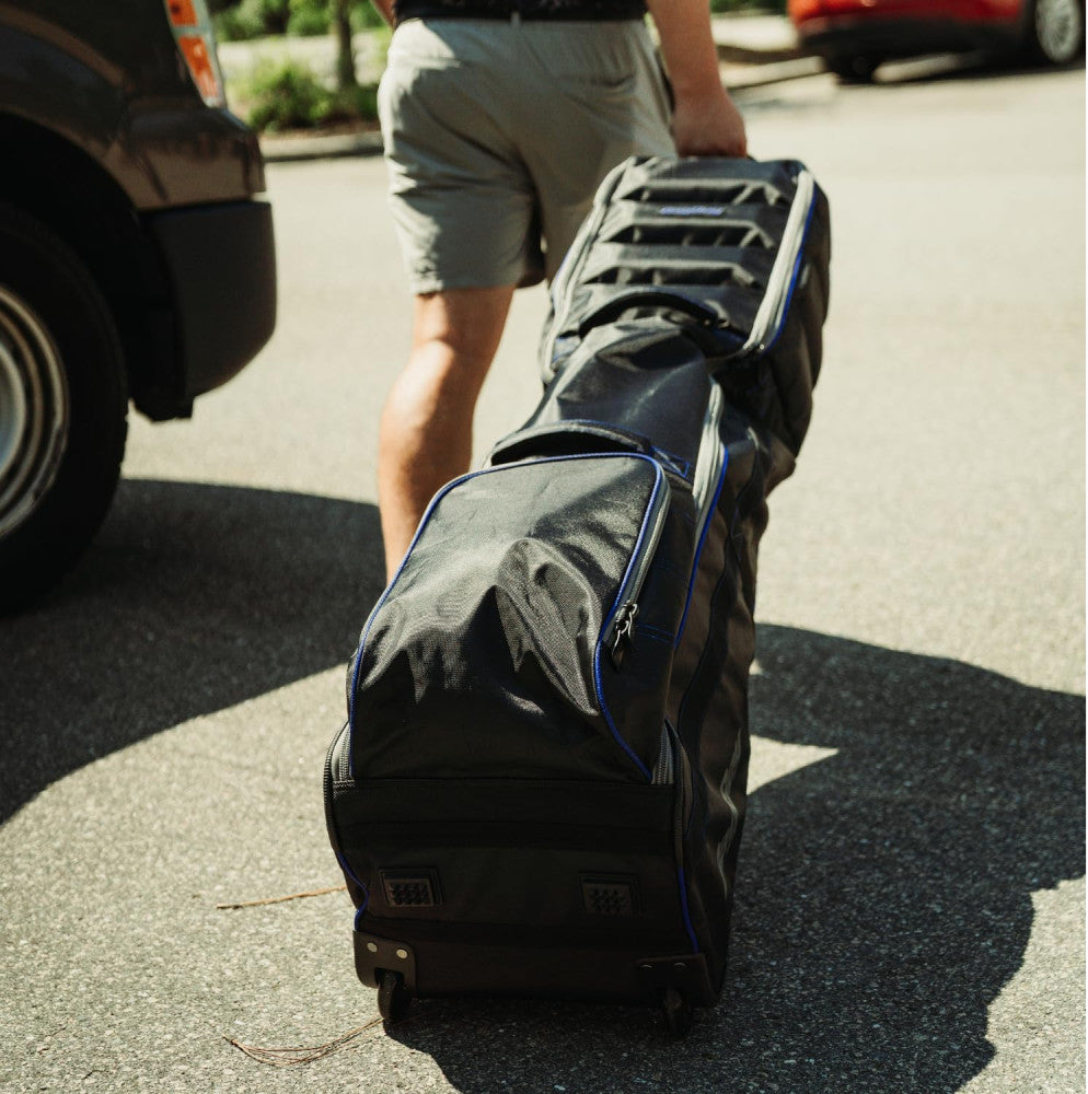 T800 Reisetasche für Golfbag Schwarz/Schiefergrau