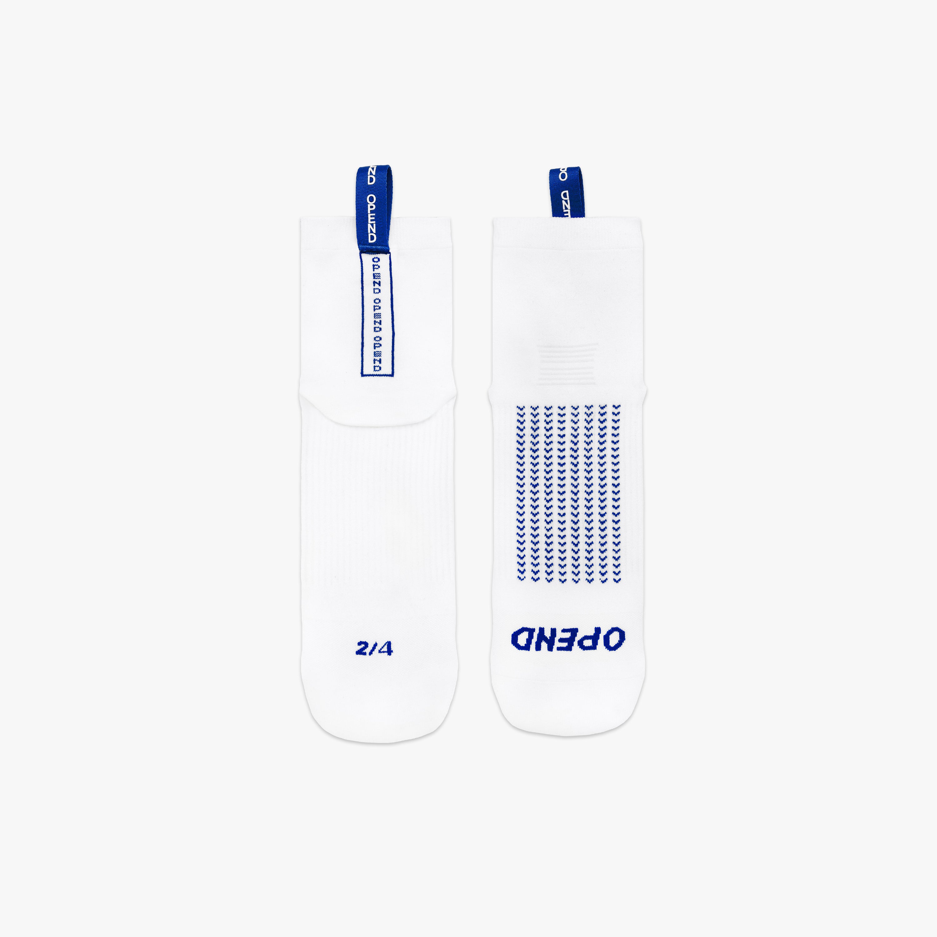 Opend Socken 2/4 Weiss