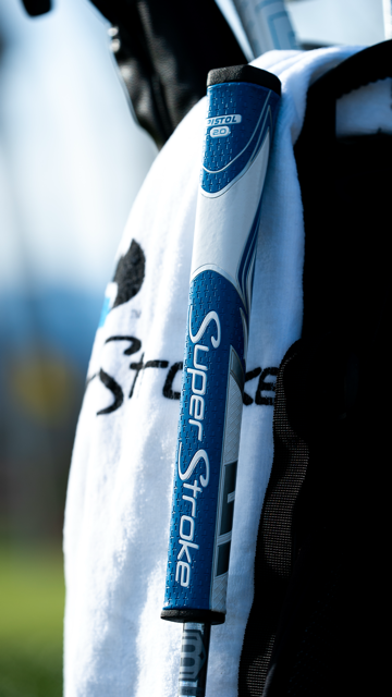 Zenergy Pistol 2.0 64g Puttergriff Blau-Weiss