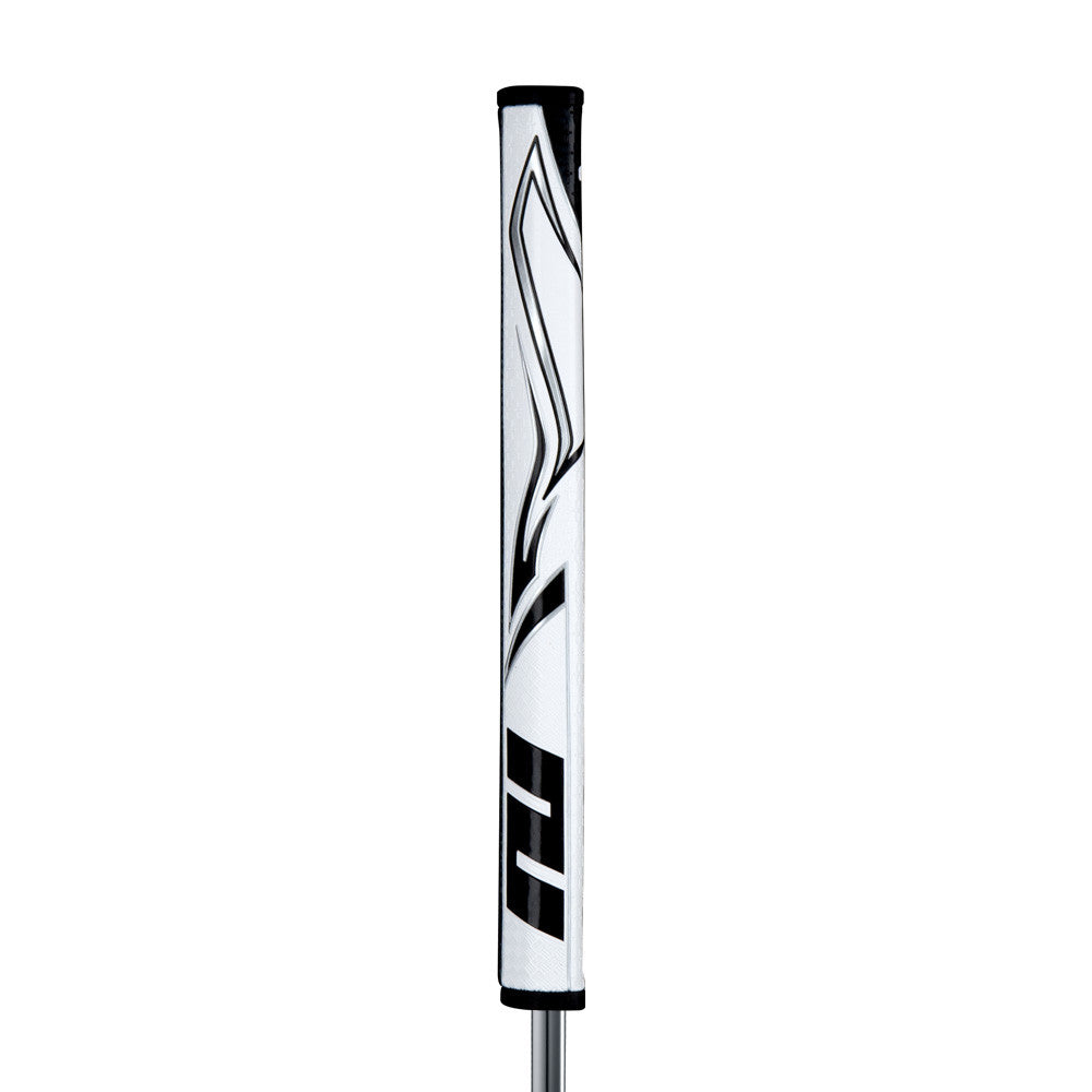 Grip de putter Zenergy Flatso 1.0 blanc/noir