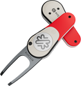 Pitchfix The Icon Divot Tool Red