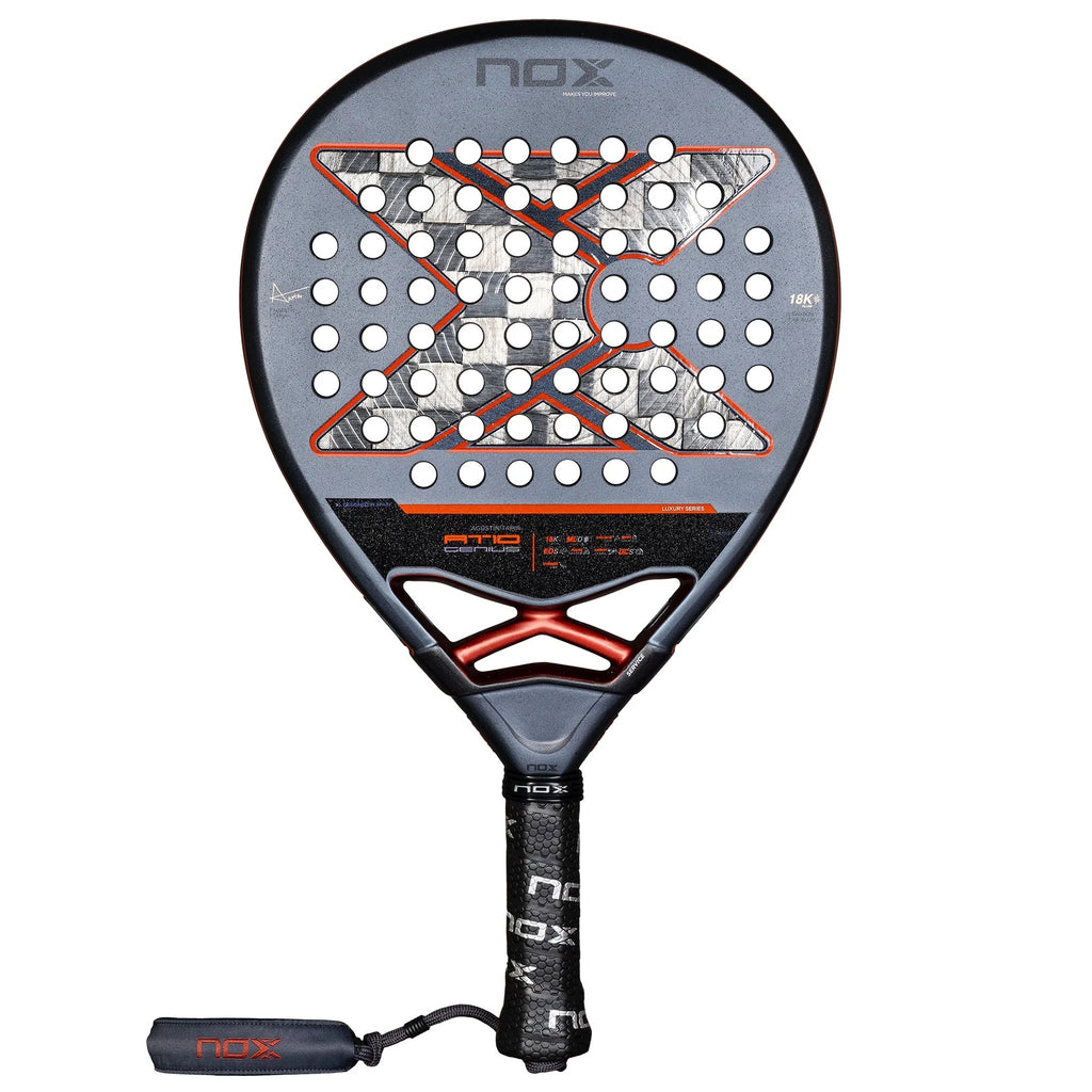 Raquette de padel AT10 GENIUS 18K d'Agustin Tapia