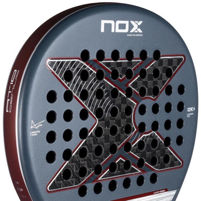 Raquette de padel AT10 GENIUS 12K par Agustin Tapia