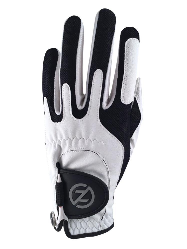 Gant de golf Zero Friction Compression-Fit homme blanc main gauche (pour droitiers)