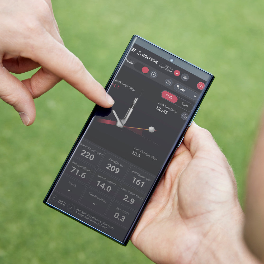Wave Launch Monitor mit Puttsensor