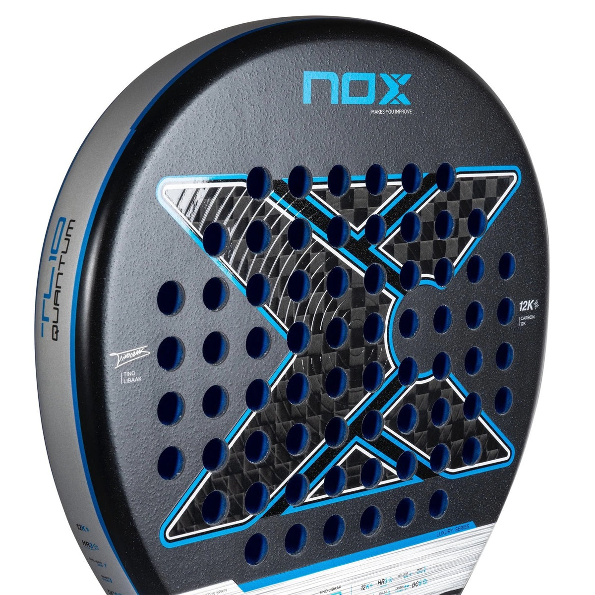 TL10 QUANTUM 12K by Tino Libaak Padelschläger