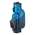 Lucky Nine Water-Resistant Cart Bag Navy/Light Blue/Orange