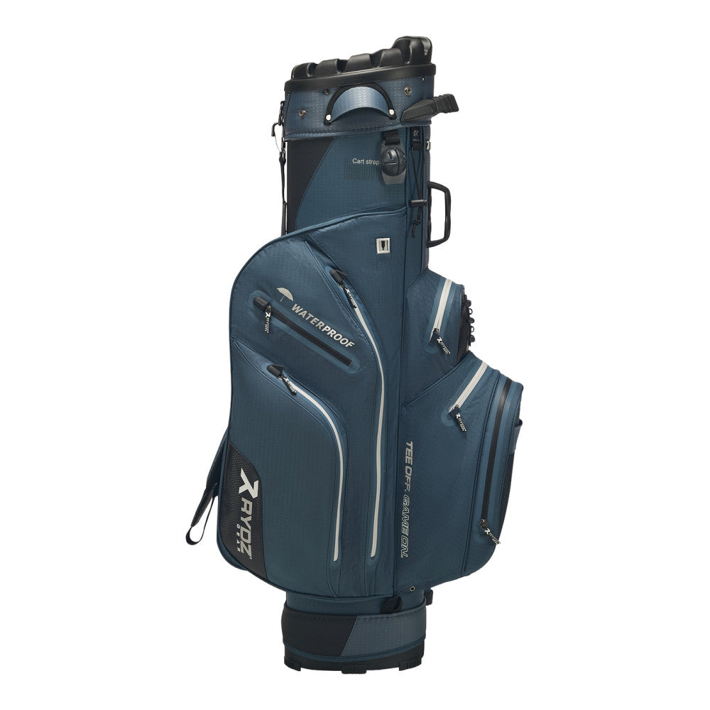 Skip Q9 Waterproof Cartbag Navy/Silber