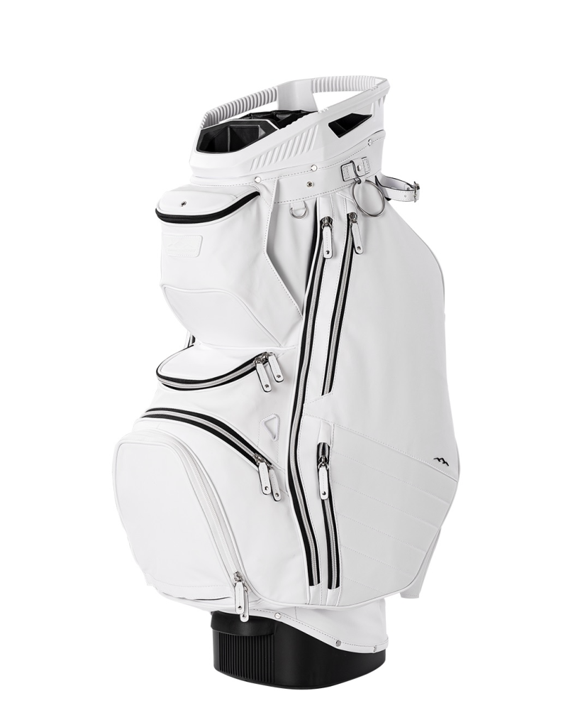 Matchplay Cartbag Weiss/Schwarz/Silber