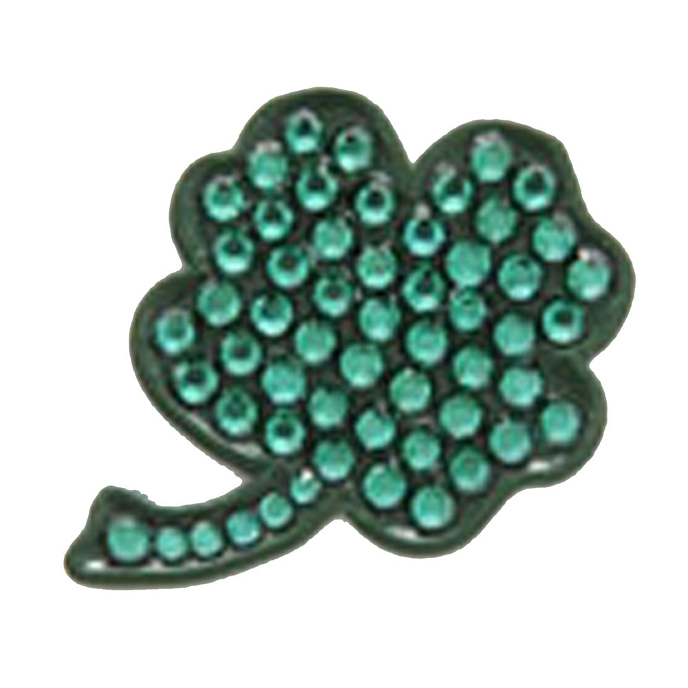 Heart Swarovski Crystal Ballmarker Kleeblatt