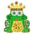 Marqueur de balle Style Swarovski Crystal prince grenouille
