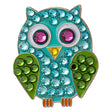 Style Swarovski Crystal Ballmarker Eule Blau