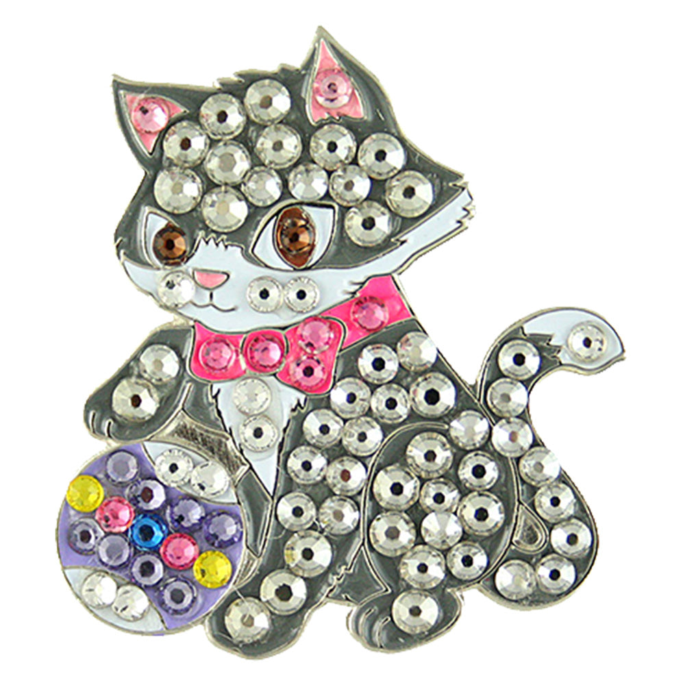 Sparkle Swarovski Crystal Ballmarker Kätzchen